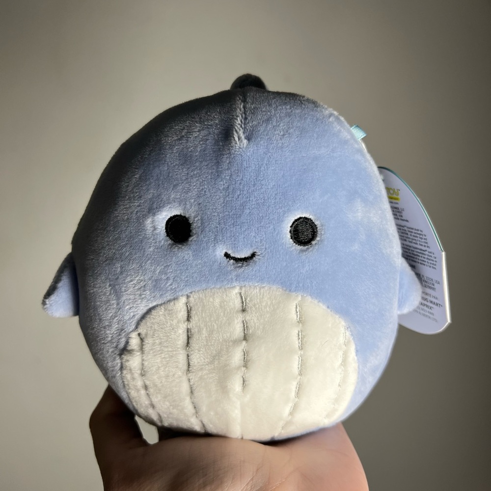 COPY - BNWT 5” Samir Whale Squishmallow 🐋
